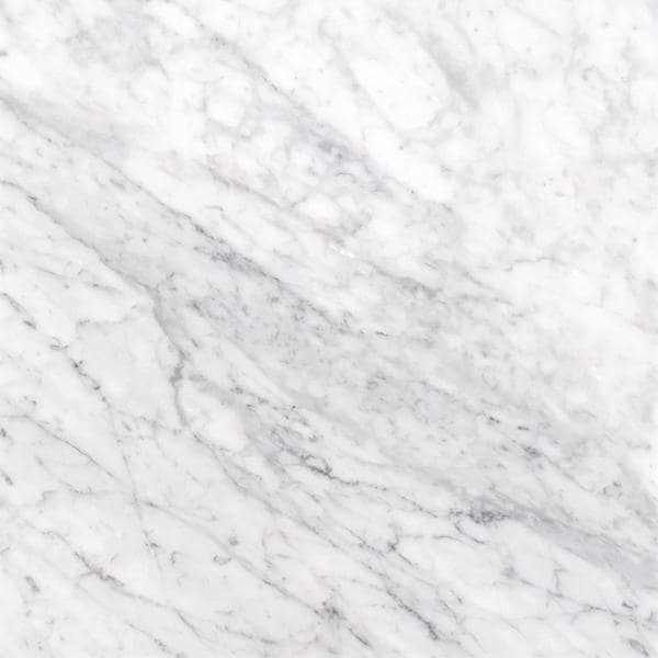 Плитка белая мраморная Carrara